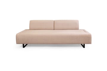Southburn 3-personers Sovesofa 90x220 cm i Stof med Løse Rygpuder - Beige - Møbler - Sofaer - Sovesofaer
