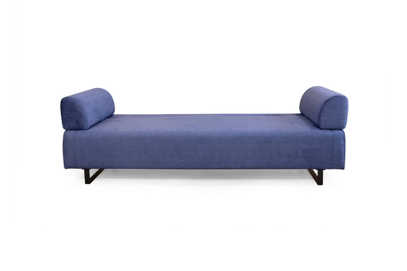 Southburn 3-personers Sovesofa 90x220 cm i Stof med Løse Rygpuder - Blå - Møbler - Sofaer - Sovesofaer