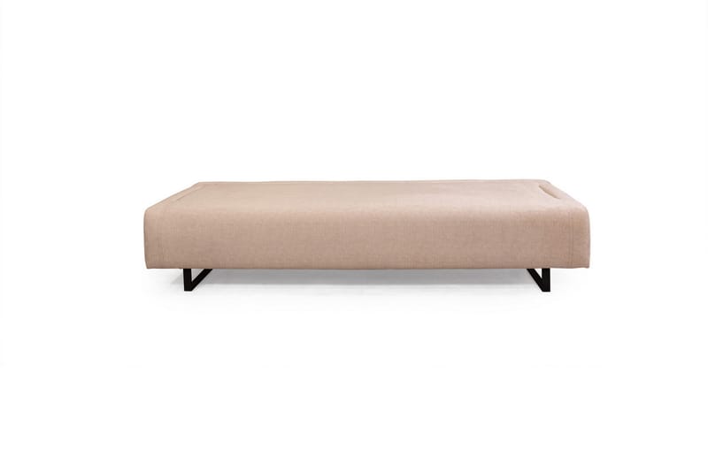 Southburn 3-personers Sovesofa 90x220 cm i Stof med Løse Rygpuder - Beige - Møbler - Sofaer - Sovesofaer