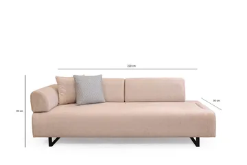 Southburn Sovesofa 3-Pers. - Beige - Møbler - Sofaer - Sovesofaer