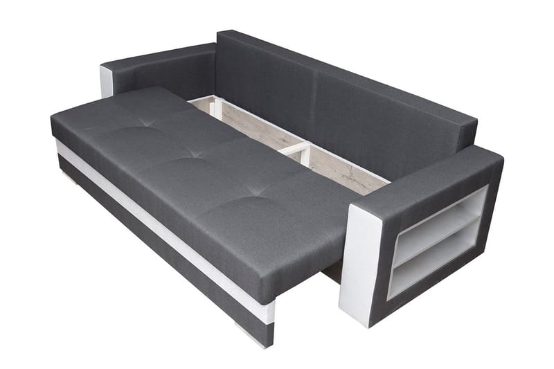 Sovesofa 236cm Venstre - Brun - Sovesofaer - 3 personers sovesofa