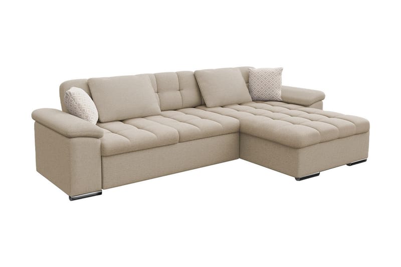 Sovesofa 3-Pers. L-formet 280x160 cm Højre, undefined