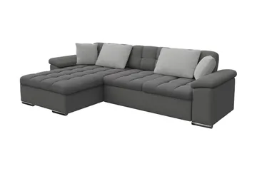 Sovesofa 3-Pers. L-formet 280x160 cm Venstre - Møbler - Sofaer - Sovesofaer