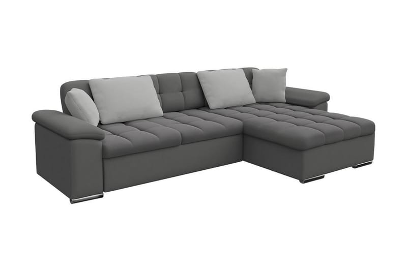 Sovesofa 3-Pers. L-formet 280x160 cm Højre - Sovesofaer - Sovesofa chaiselong