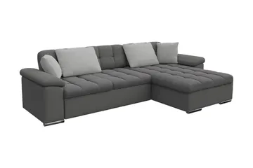 Sovesofa 3-Pers. L-formet 280x160 cm Højre - Møbler - Sofaer - Sovesofaer