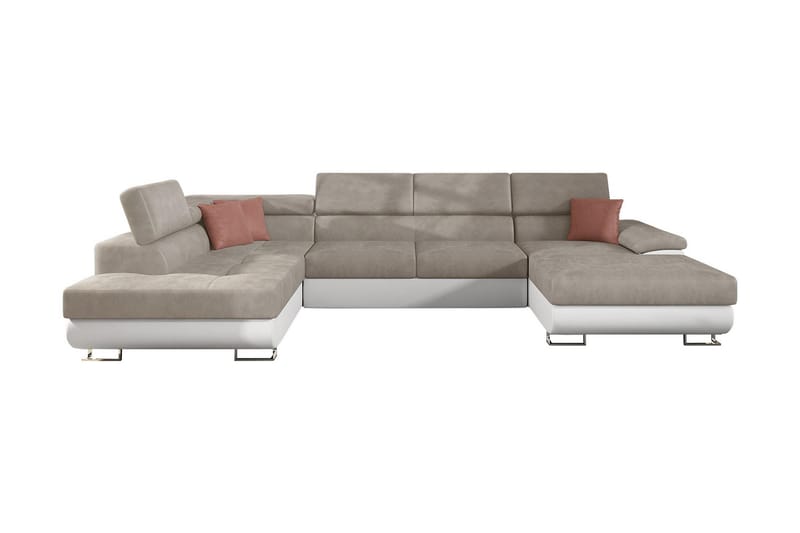 Sovesofa 4-Pers. U-formet 345x202 cm Venstre - Sovesofaer - Sovesofa chaiselong