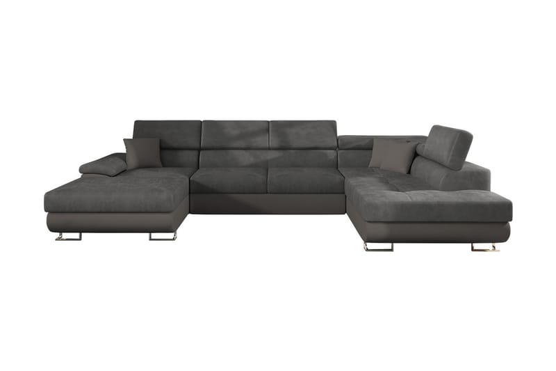 Sovesofa 4-Pers. U-formet 345x202 cm Højre - Sovesofaer - Sovesofa chaiselong