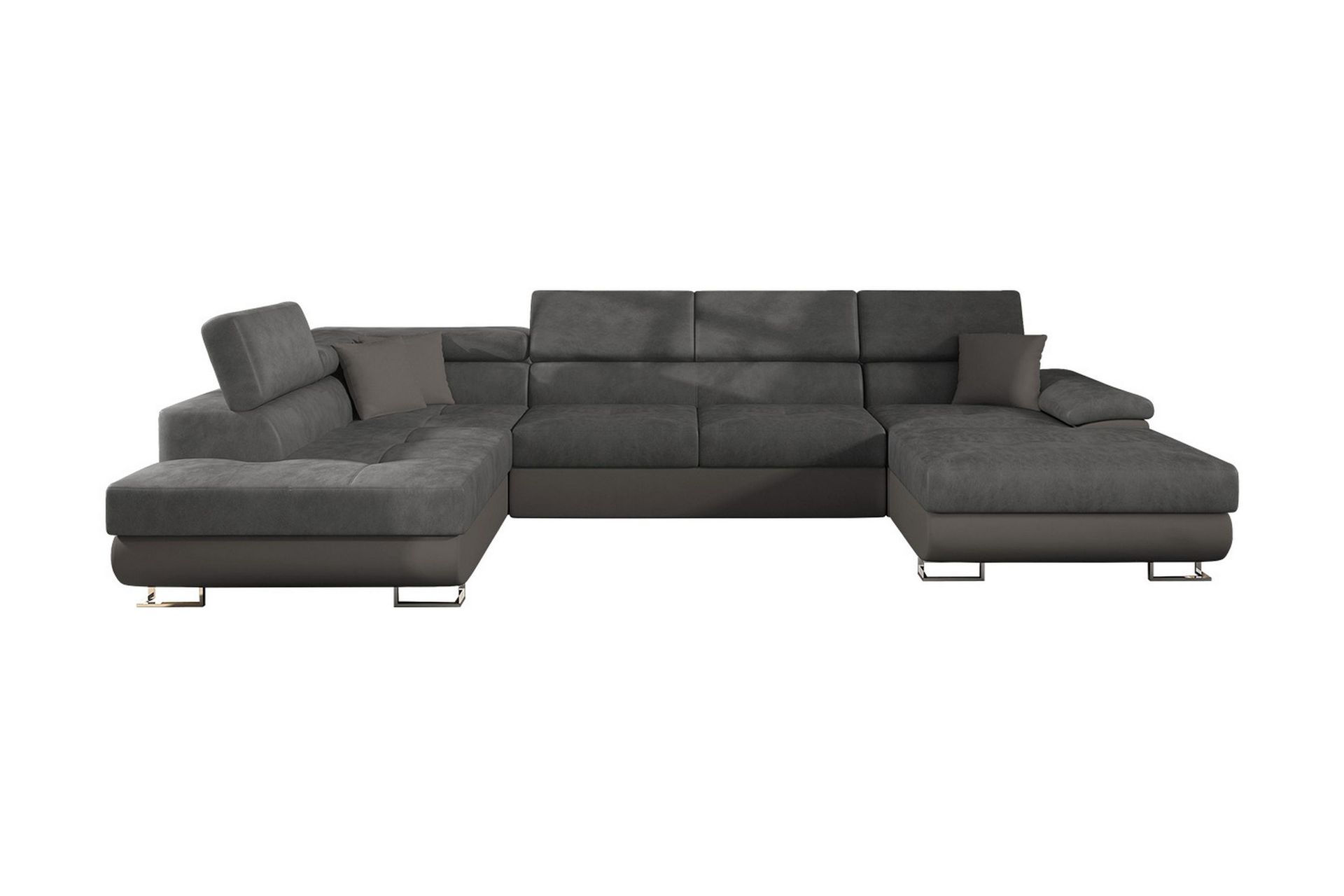 Sovesofa 4-Pers. U-formet 345x202 cm Venstre - Møbler - Sofaer - Sovesofaer