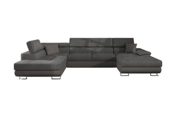 Sovesofa 4-Pers. U-formet 345x202 cm Venstre - Møbler - Sofaer - Sovesofaer