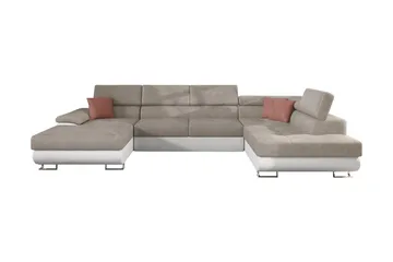 Sovesofa 4-Pers. U-formet 345x202 cm - Møbler - Sofaer - Sovesofaer