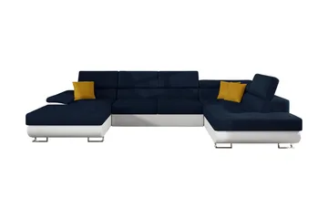 Sovesofa 4-Pers. U-formet 345x202 cm - Møbler - Sofaer - Sovesofaer