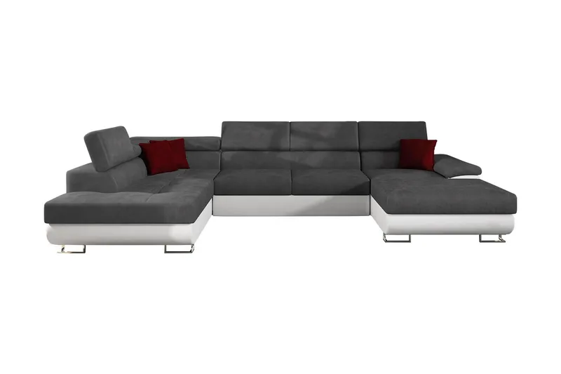 Sovesofa 4-Pers. U-formet 345x202 cm Venstre, undefined