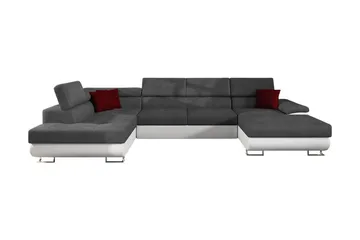 Sovesofa 4-Pers. U-formet 345x202 cm Venstre - Møbler - Sofaer - Sovesofaer