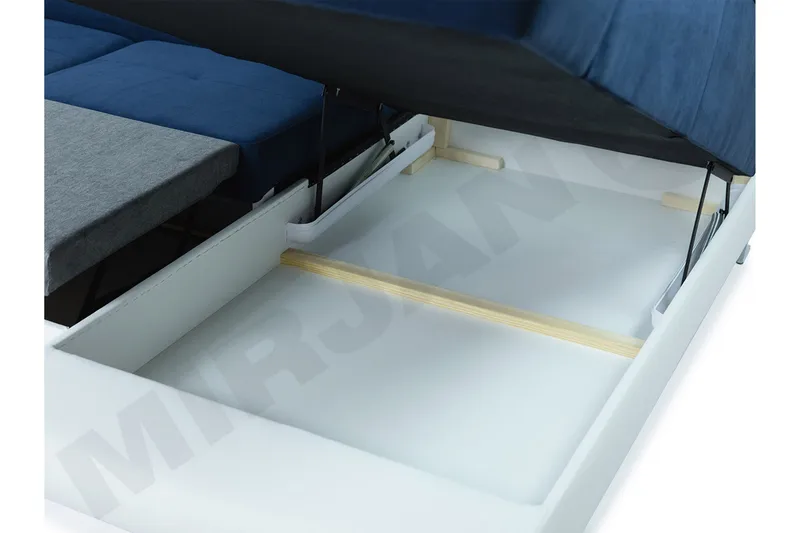 Sovesofa 4-Pers. U-formet 345x202 cm - Møbler - Sofaer - Sovesofaer