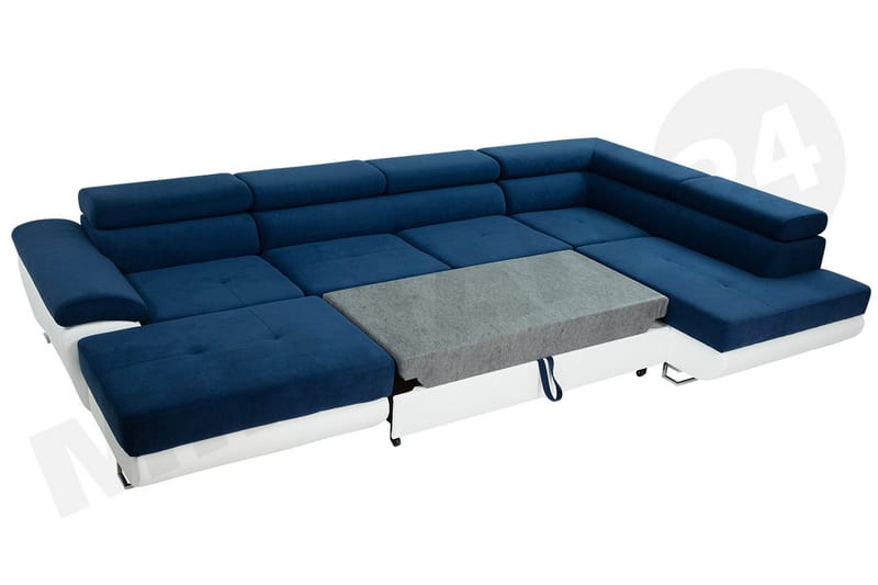 Sovesofa 4-Pers. U-formet 345x202 cm Venstre - Møbler - Sofaer - Sovesofaer