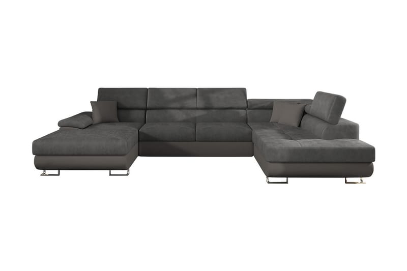 Sovesofa 4-Pers. U-formet 345x202 cm Højre, undefined
