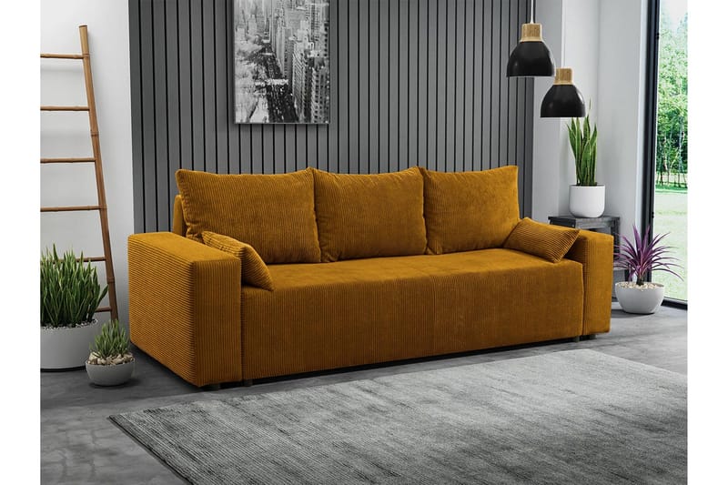 Sovesofa - Brun - Møbler - Sofaer - Sovesofaer
