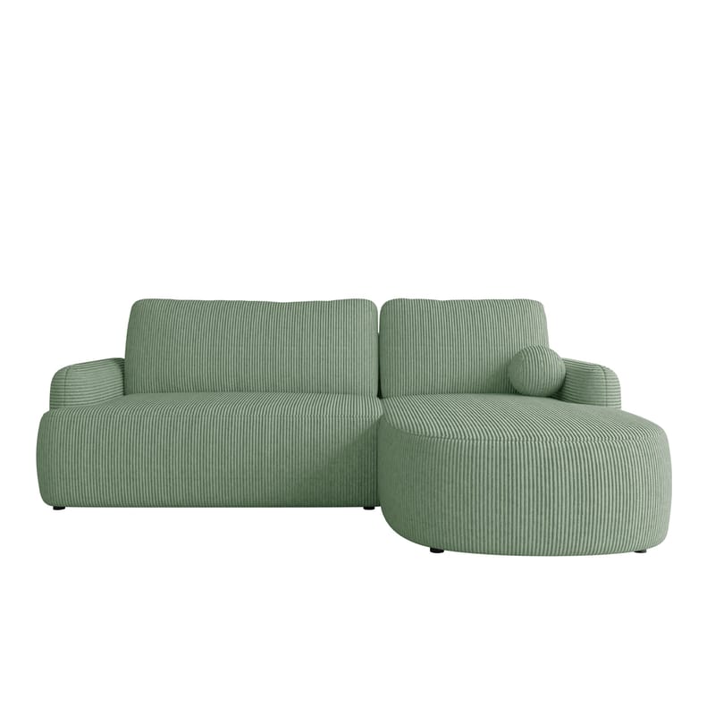 Branrel 3-personers sofa med chaiselong, mint