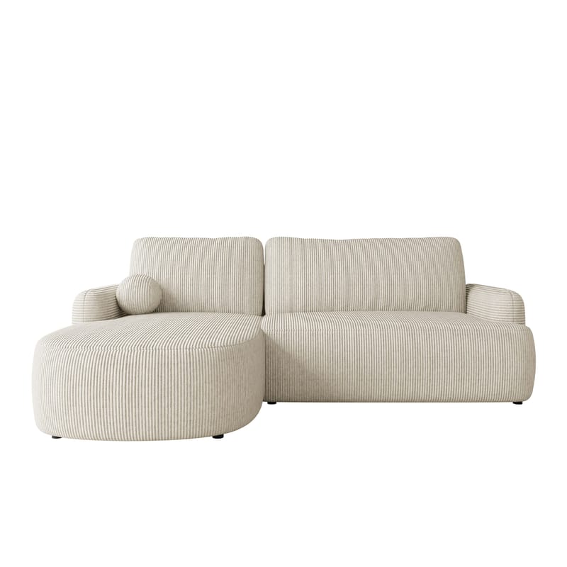 Branrel 3-personers sofa med chaiselong, beige