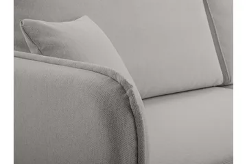 Chandru Sovesofa med Chaiselong 3-personers - Sort - Møbler - Sofaer - Sovesofaer - Sovesofa chaiselong