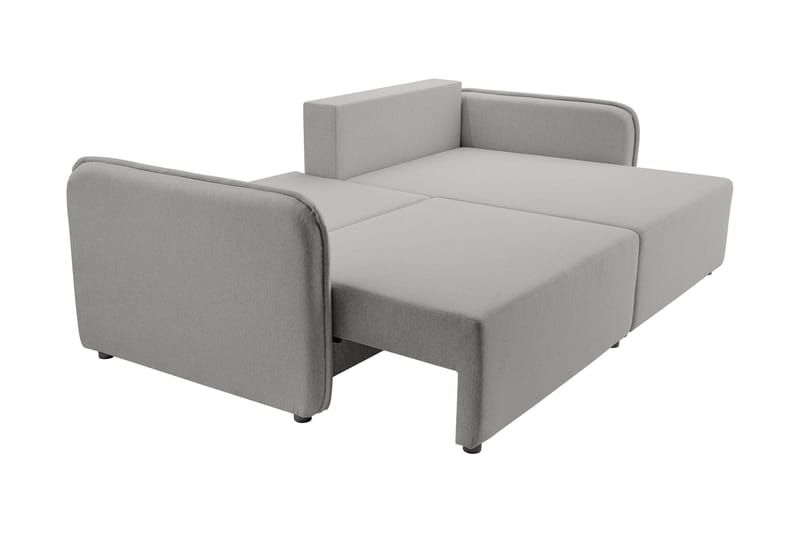Chandru Sovesofa med Chaiselong 3-personers - Grå - Møbler - Sofaer - Sovesofaer - Sovesofa chaiselong