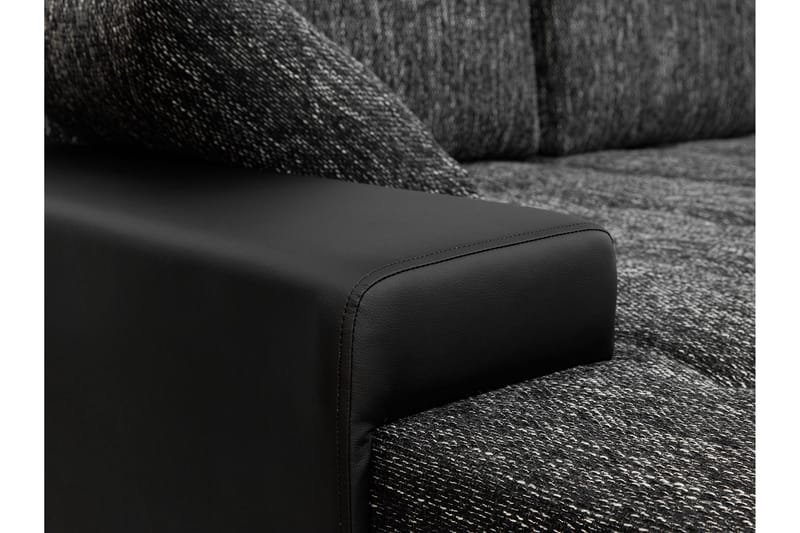Cillo Sovesofa Dobbelt Chaiselong 4-Pers. 340x140 cm U-forme - Grå - Møbler - Sofaer - Sovesofaer - Sovesofa chaiselong