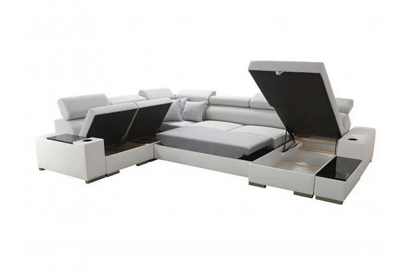Kahundji Hjørnesovesofa - Møbler - Sofaer - Sovesofaer - Sovesofa chaiselong
