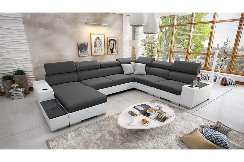 Kahundji Hjørnesovesofa - Møbler - Sofaer - Sovesofaer - Sovesofa chaiselong