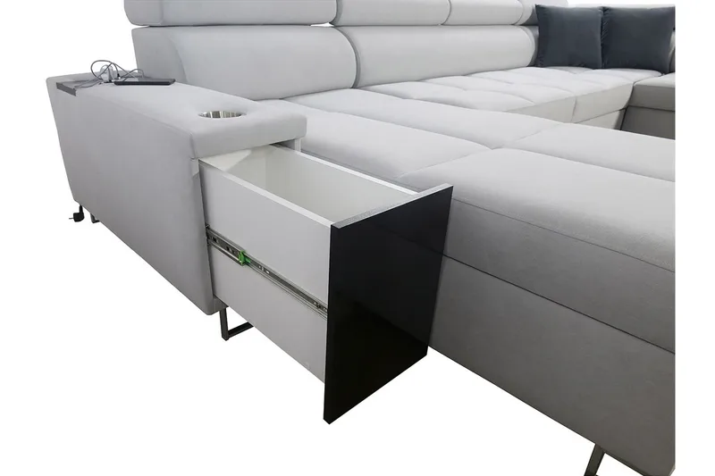 Morenia Sovesofa m. To Chaiselonger - Møbler - Sofaer - Sovesofaer - Sovesofa chaiselong