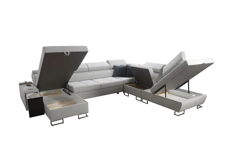 Morenia Sovesofa m. To Chaiselonger - Møbler - Sofaer - Sovesofaer - Sovesofa chaiselong