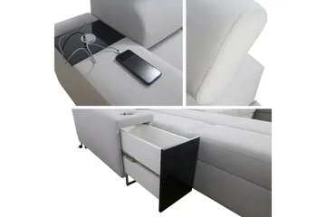 Morenia Sovesofa m. To Chaiselonger - Møbler - Sofaer - Sovesofaer - Sovesofa chaiselong