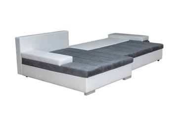 Naoma Hjørnesovesofa Chaiselong Højre - Mørkeblå - Møbler - Sofaer - Sovesofaer - Sovesofa chaiselong
