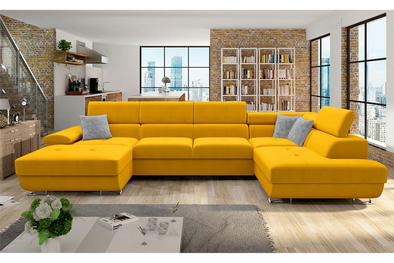 Reginia Sovesofa m. To Chaiselonger - Møbler - Sofaer - Sovesofaer - Sovesofa chaiselong