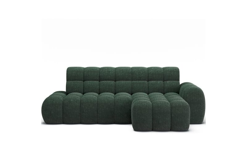 Sectional Eltap Ceedro 283x165x98 cm, Amore 35, Grøn, Højre