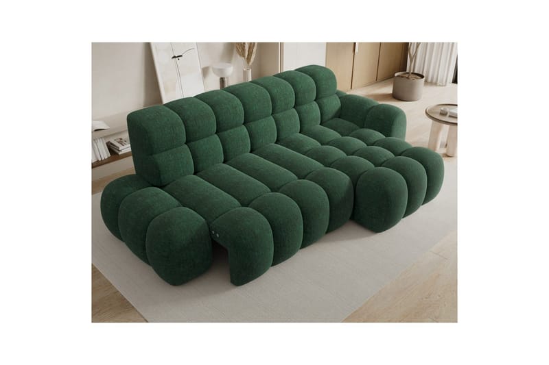 Sectional Eltap Ceedro 283x165x98 cm - Amore 35, Grøn, Højre - Møbler - Sofaer - Sovesofaer - Sovesofa chaiselong