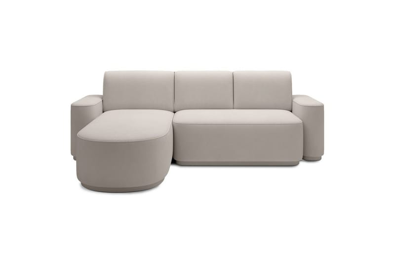Sektionssofa Eltap Aurumm 285x92x180 cm, Amore 01, Hvid, Venstre