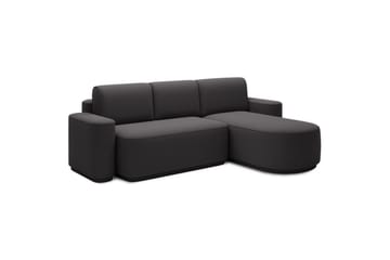 Sektionssofa Eltap Aurumm 285x92x180 cm - Enjoy 05, Mørkegrå, Højre - Møbler - Sofaer - Sovesofaer - Sovesofa chaiselong