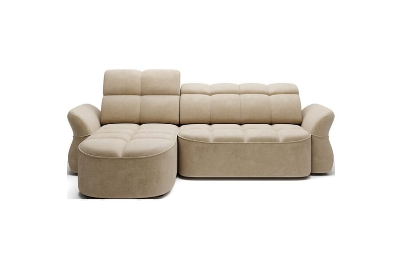 Sektionssofa Eltap Beneth 301x115x185 cm, Nube 20, Beige, Venstre