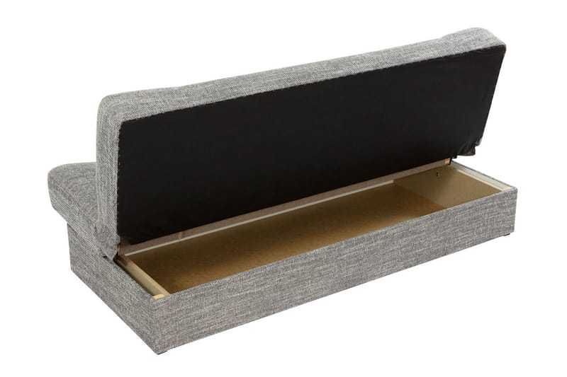 Zelka 3-personers Sovesofa - Grå - Møbler - Sofaer - Sovesofaer - 3 personers sovesofa