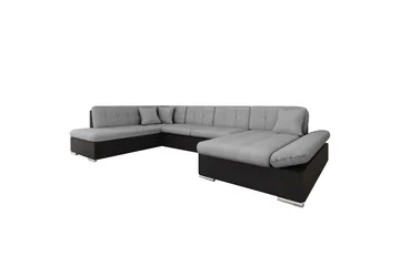 Zumar Sovesofa med Chaiselong og Dobbelt Chaiselong 4-personers i Kunstlæder
