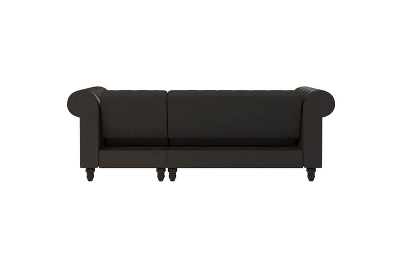 Sovesofa Felix 241x154x83 cm, Antracit, Mikrofiber/Træ/Metal - 241x154x83 cm, Antracit, Mikrofiber/Træ/Metal - Møbler - Sofaer - Sovesofaer