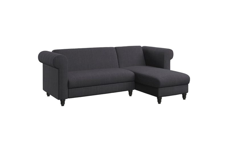 Sovesofa Felix II 241x154x83 cm, Antracit, 241x154x83 cm, Antracit
