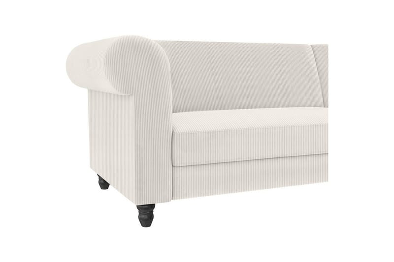 Sovesofa Felix II 241x154x83 cm, Creme - 241x154x83 cm, Creme - Møbler - Sofaer - Sovesofaer