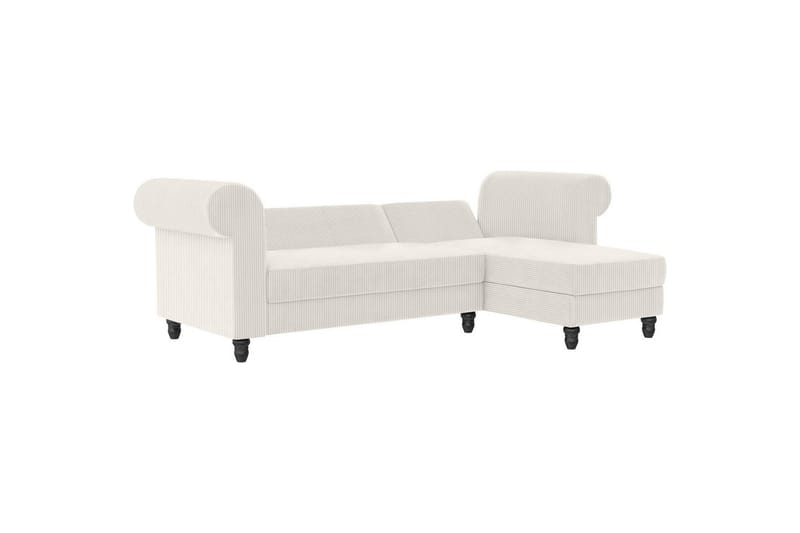 Sovesofa Felix II 241x154x83 cm, Creme - 241x154x83 cm, Creme - Møbler - Sofaer - Sovesofaer