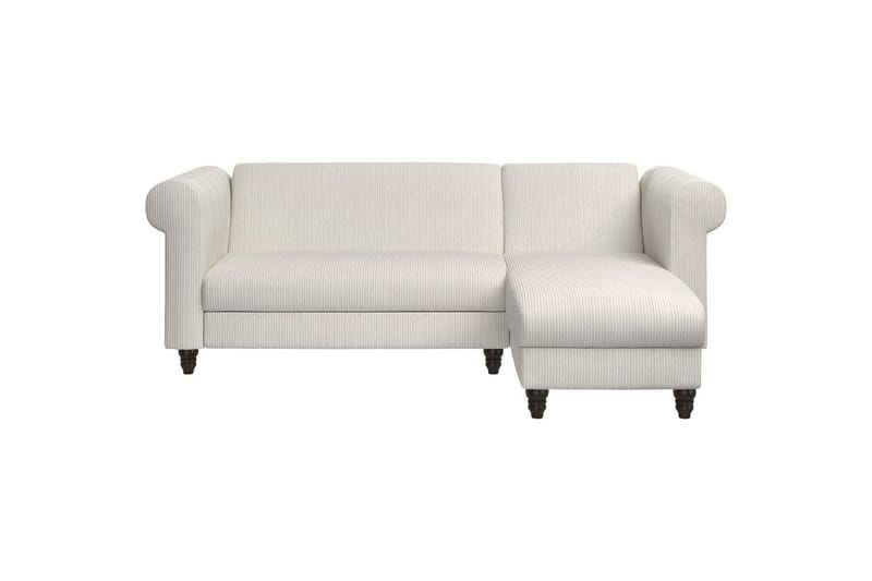 Sovesofa Felix II 241x154x83 cm, Creme - 241x154x83 cm, Creme - Møbler - Sofaer - Sovesofaer