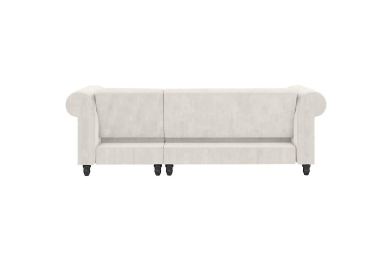Sovesofa Felix II 241x154x83 cm, Creme - 241x154x83 cm, Creme - Møbler - Sofaer - Sovesofaer