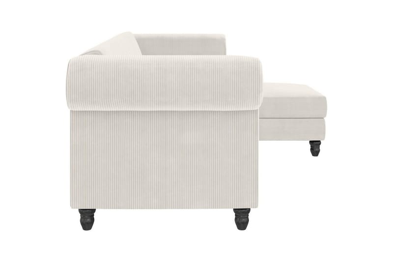 Sovesofa Felix II 241x154x83 cm, Creme - 241x154x83 cm, Creme - Møbler - Sofaer - Sovesofaer
