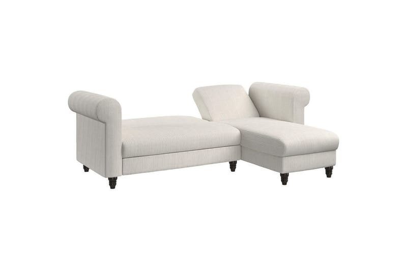 Sovesofa Felix II 241x154x83 cm, Creme - 241x154x83 cm, Creme - Møbler - Sofaer - Sovesofaer