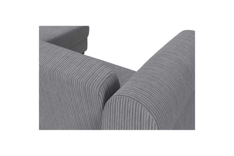 Sovesofa Felix II 241x154x83 cm, Grå - 241x154x83 cm, Grå - Møbler - Sofaer - Sovesofaer