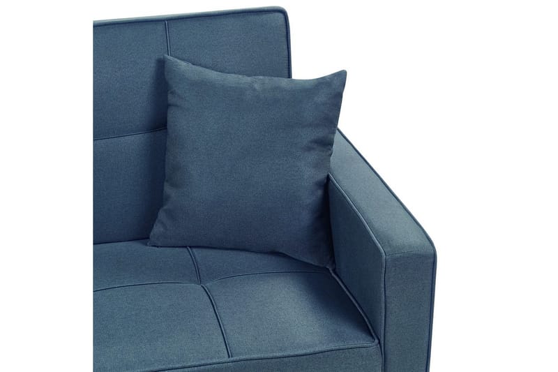 Sovesofa Glomma - Blå, sort - Møbler - Sofaer - Sovesofaer